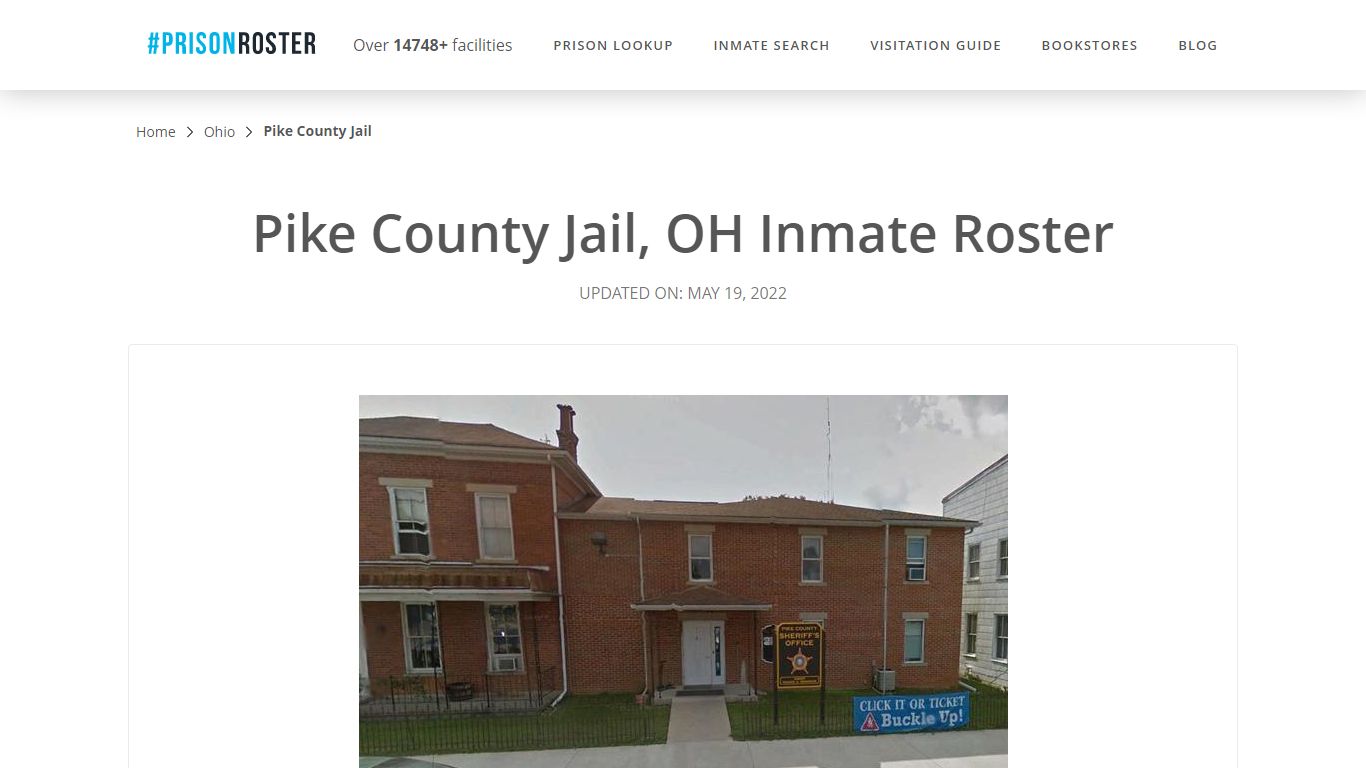 Pike County Jail, OH Inmate Roster