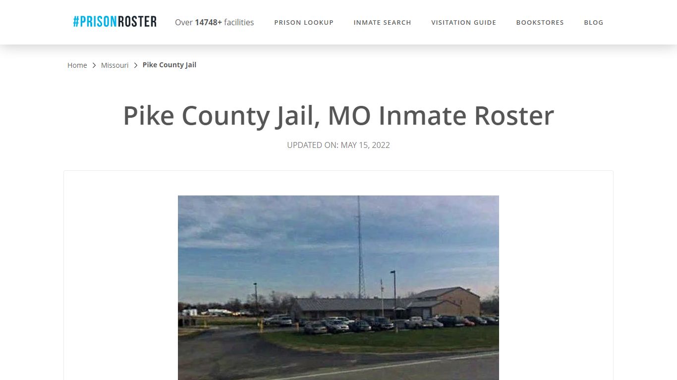 Pike County Jail, MO Inmate Roster